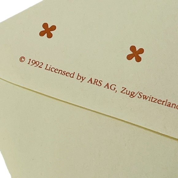 Vintage 1992 Hummel Stationary Hum #13 Meditation 2 Sheets & 2 Envelope Unused - Picture 5 of 10